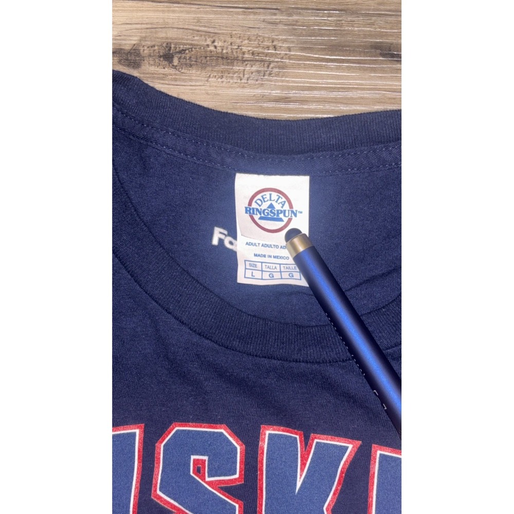 Fanatics UConn Huskies Shirt Unisex L Navy Blue Connecticut NCAA Basketball - Picture 4 of 6